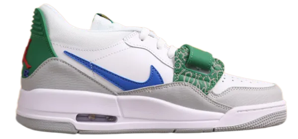 Nike Air Jordan Legacy 312 White Green Blue Sneakers - 1