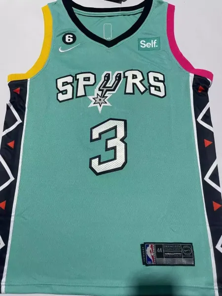 Mitchell & Ness x Adidas San Antonio Spurs Hardwood Classics #50 David Robinson Black Jersey - 10