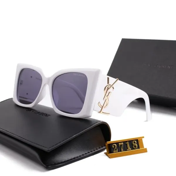Saint Laurent Cat-Eye Sunglasses Black - 16