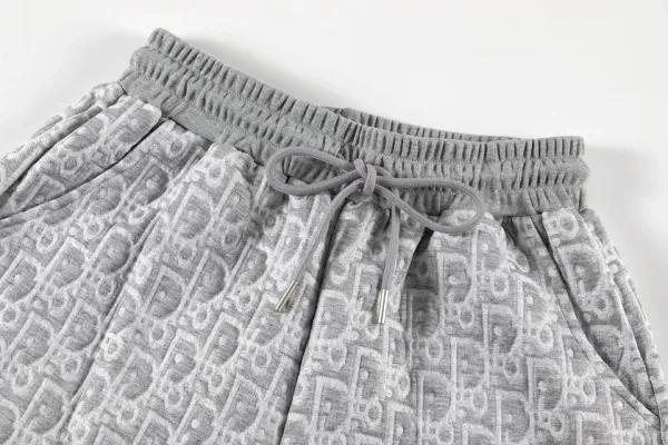 Dior Oblique Monogram Gray Sweatshorts - 5