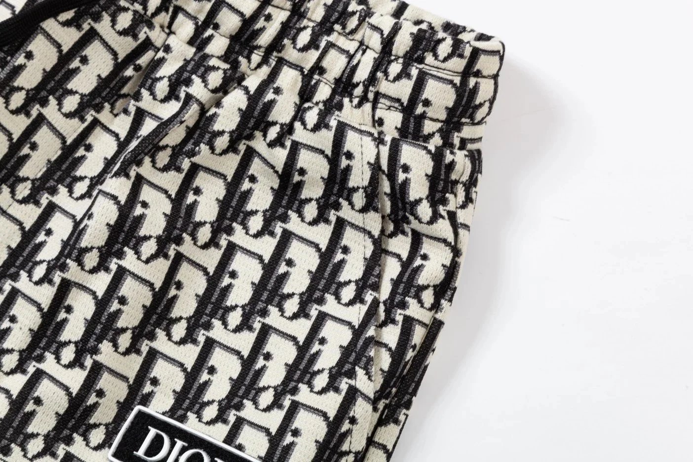 Dior Oblique Monogram Shorts Black - 26
