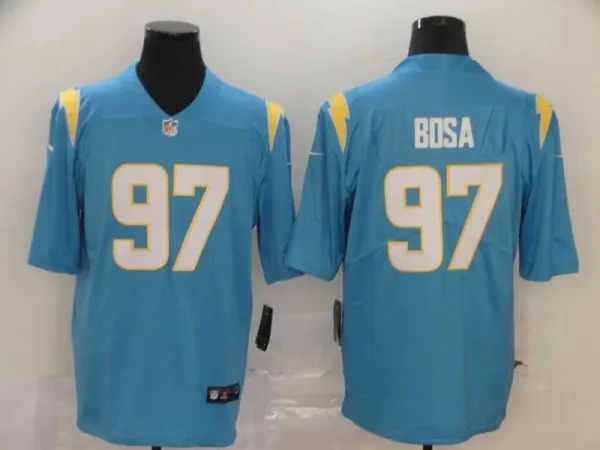 Nike NFL Los Angeles Chargers Justin Herbert #33 Jersey Light Blue - 14