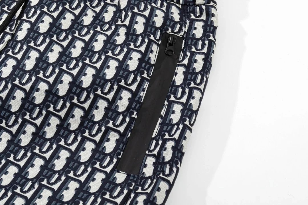Dior Oblique Monogram Shorts Black - 60