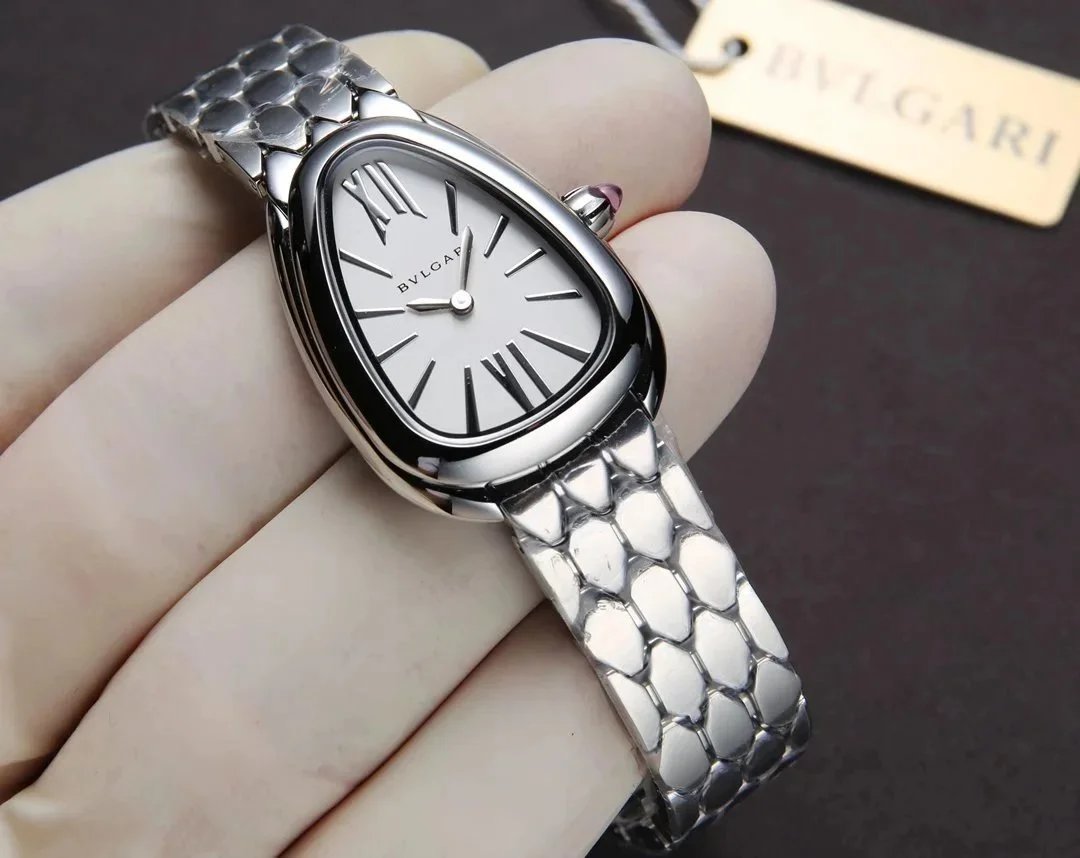 Bvlgari Watches Serpenti Seduttori diamond-set bracelet watch — 37