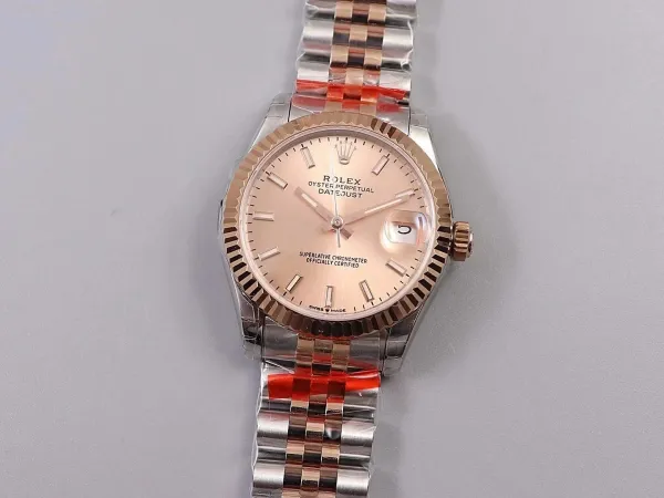 Rolex Datejust 26mm Chocolate Dial Diamond Bezel Steel Watch - 8