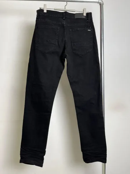 Amiri MIRI Embroidered Denim Jeans Navy - 23