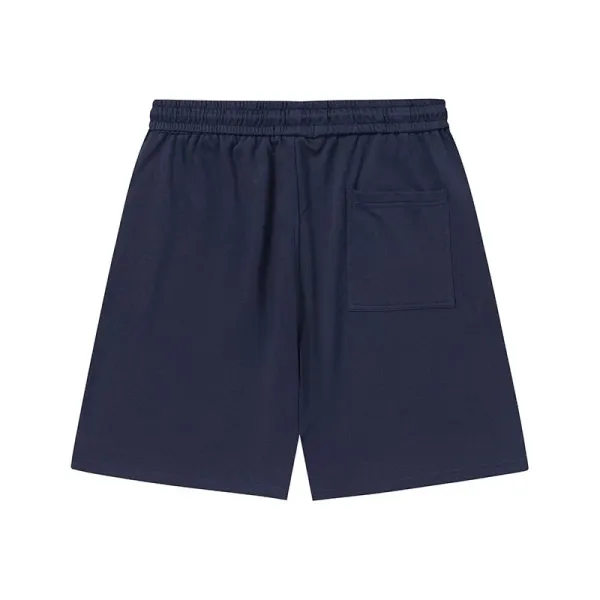 Off-White Monogram Print Brown Yellow Shorts - 12