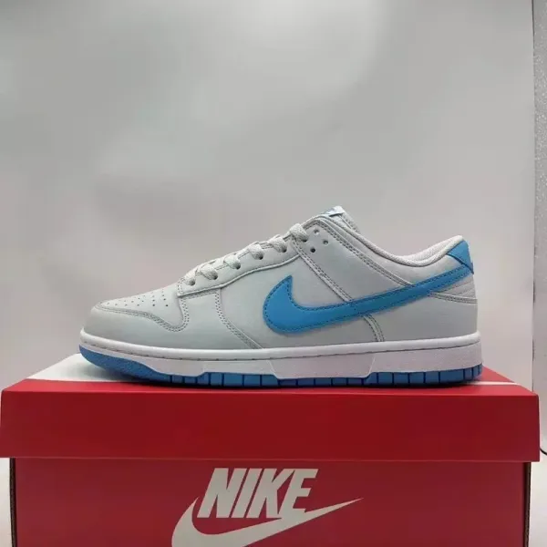 Nike Dunk Low Green White Sneakers - 11