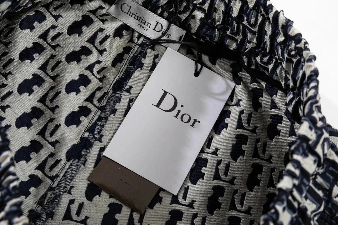 Dior Oblique Monogram Shorts Black - 59