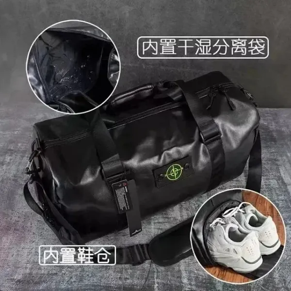 Stone Island Shadow Project Black Nylon Backpack - 12