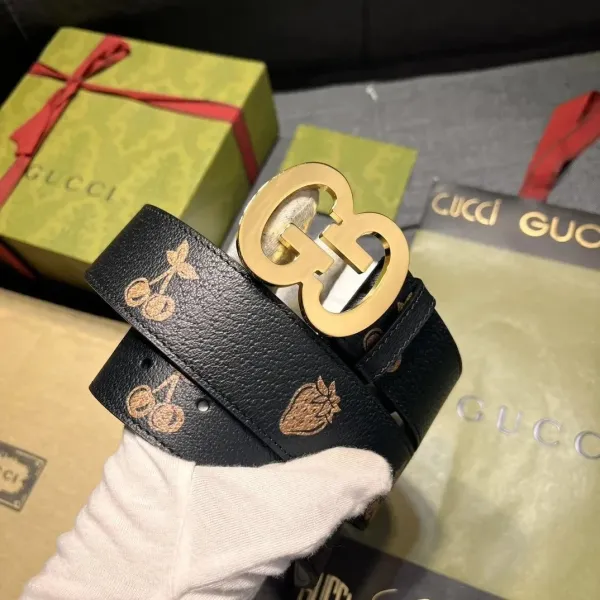 Louis Vuitton Monogram Flower Buckle Belt Brown - 3