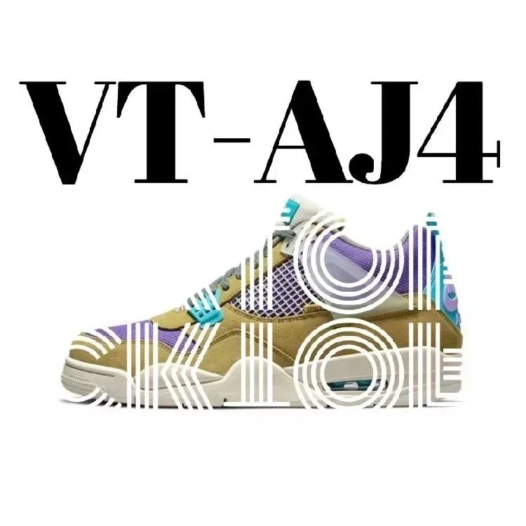 Air Jordan 4 VT-AJ4 Multicolor Sneakers