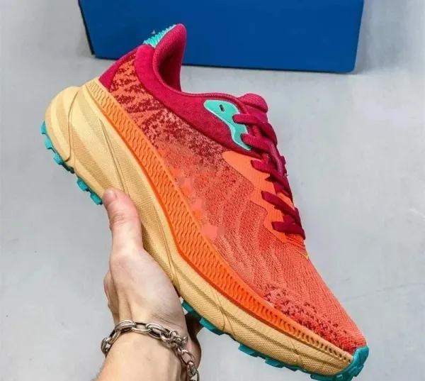 Hoka One One Clifton 9 Multicolor Running Shoes - 1