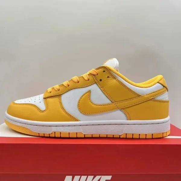 Nike Dunk Low Green White Sneakers - 8