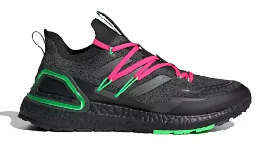 Adidas Ultraboost 20 Black Orange Running Shoes - 30