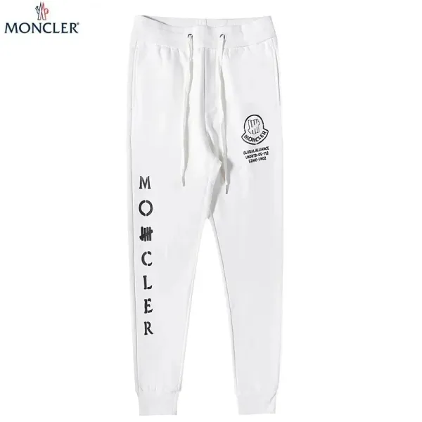 Moncler Logo-Striped Black Sweatpants - 20