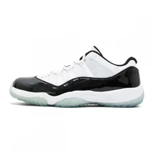 Air Jordan 11 Low White Orange Sole Sneakers - 11