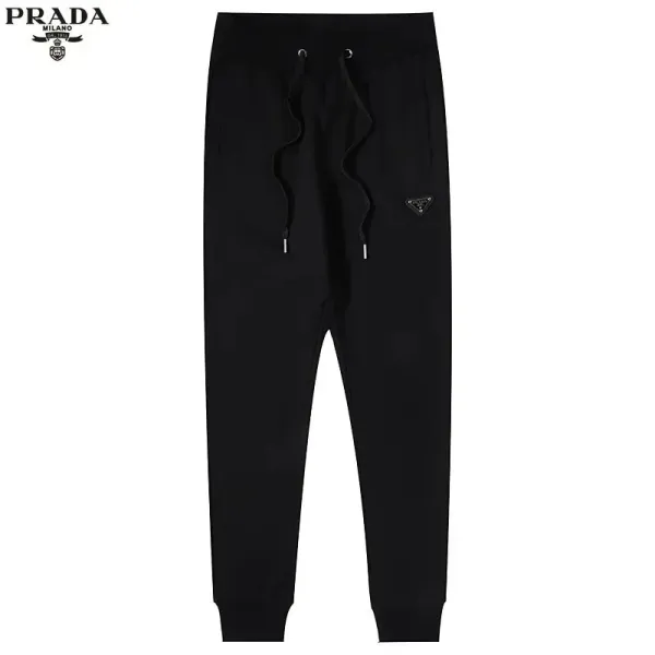 Moncler Logo-Striped Black Sweatpants - 27