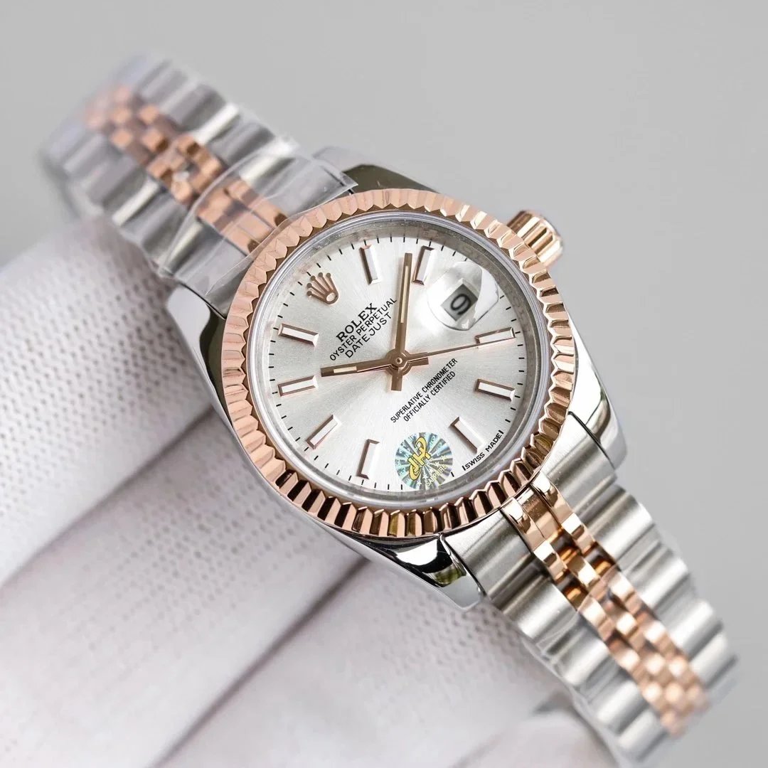Rolex Datejust 26mm Purple Dial Roman Numeral Mechanical Watch - 9