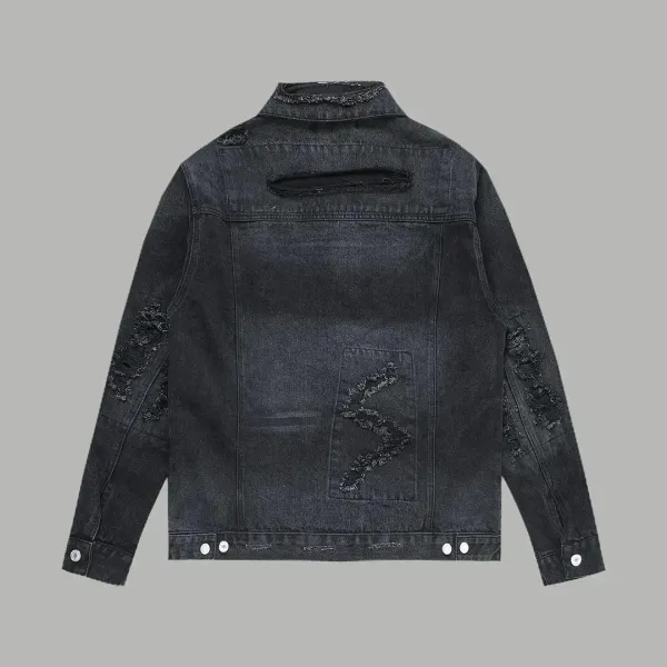 Balenciaga Logo Windbreaker Black Jacket - 50
