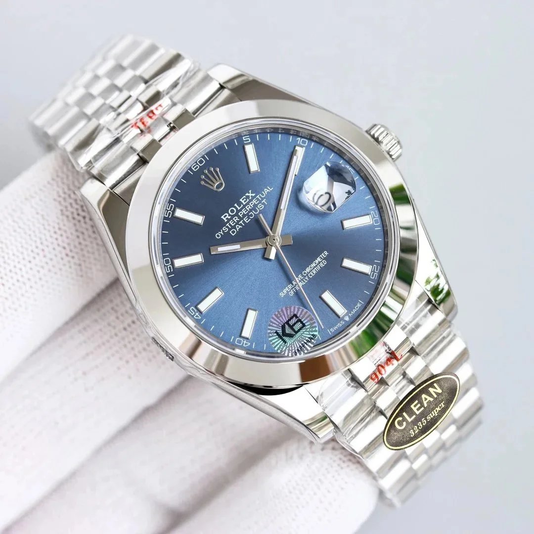 Rolex Watches Datejust two-tone bracelet watch with date magnifier — 34