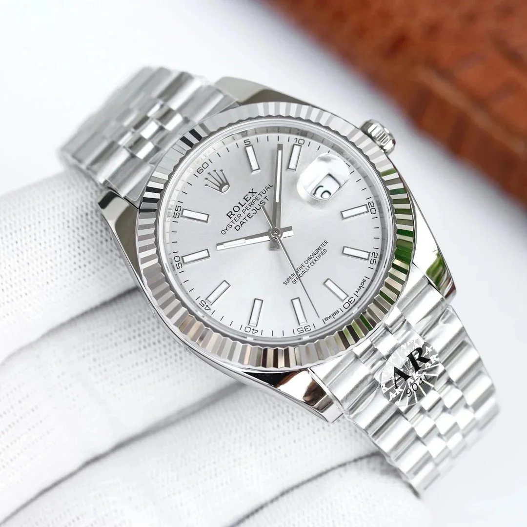 Rolex Watches Datejust two-tone bracelet watch with date magnifier — 25