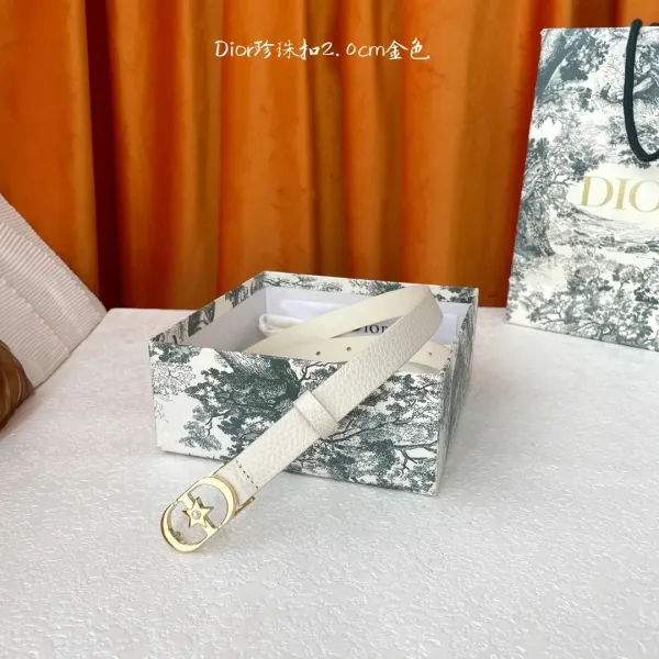 Louis Vuitton Monogram Denim Blue Belt with Gold Buckle - 14
