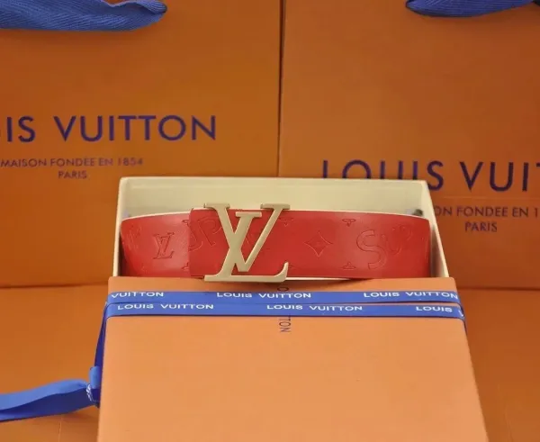 Louis Vuitton Damier Graphite Reversible Belt Black Leather - 2