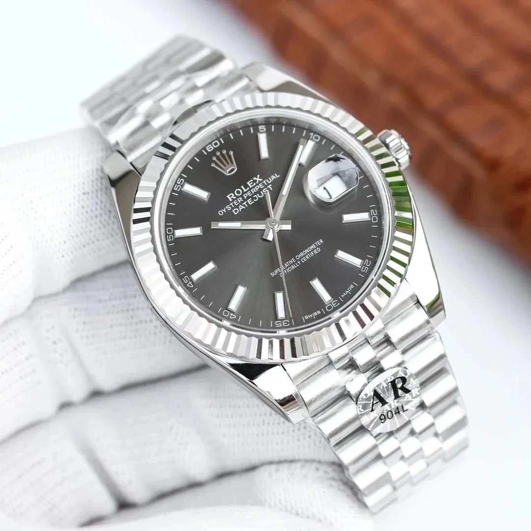 Rolex Watches Datejust two-tone bracelet watch with date magnifier — 24