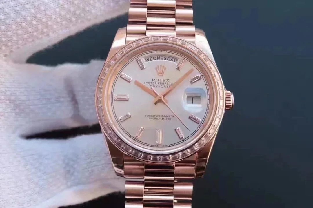 Rolex Watches Datejust fluted-bezel date watch with jubilee-style bracelet — 33
