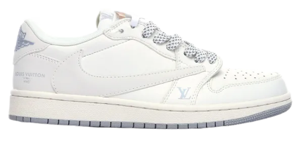 Nike SB Dunk Low x The North Face White Navy Red Sneakers - 25
