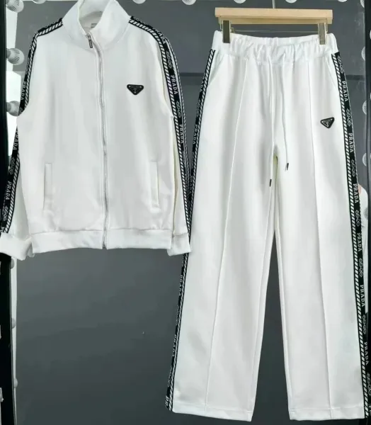 MMY Logo Embroidered Light Blue Hoodie and Sweatpants Set - 7