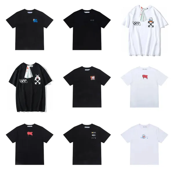Off-White Graffiti Print White T-Shirt - 2
