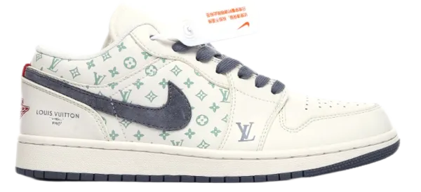 Nike SB Dunk Low x The North Face White Navy Red Sneakers - 19