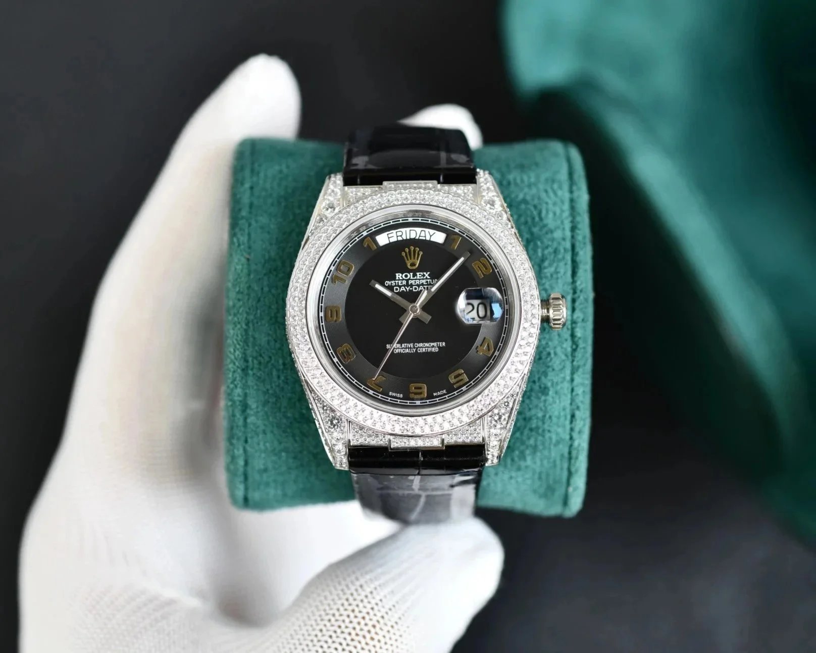 Rolex Watches Datejust fluted-bezel date watch with jubilee-style bracelet image 7