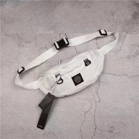 Stone Island Shadow Project White Belt Bag - 1