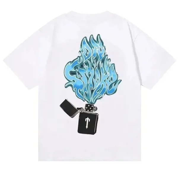 Design Graphic Print 'You Cruise You Lost' White T-Shirt - 4