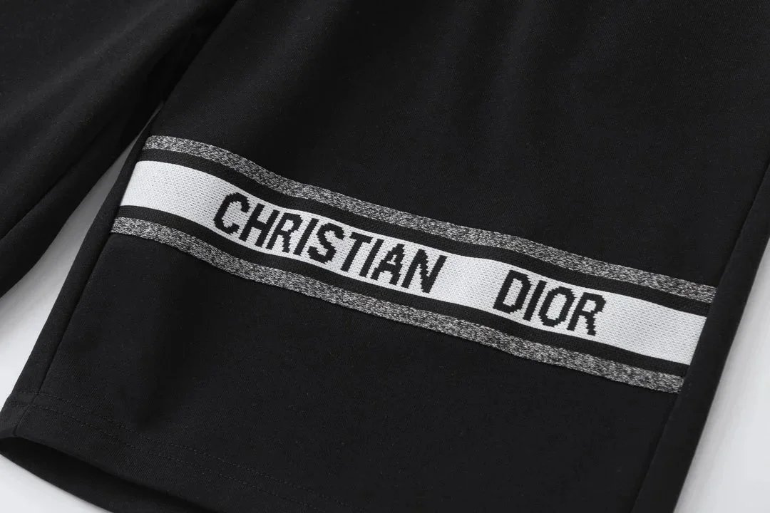 Dior Oblique Monogram Shorts Black - 7