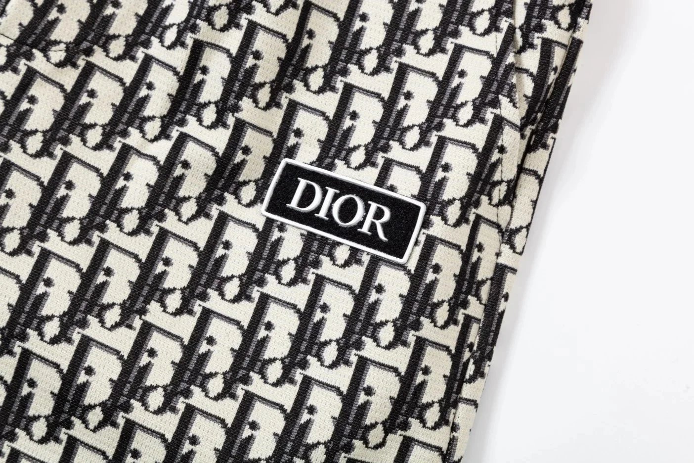 Dior Oblique Monogram Shorts Black - 23