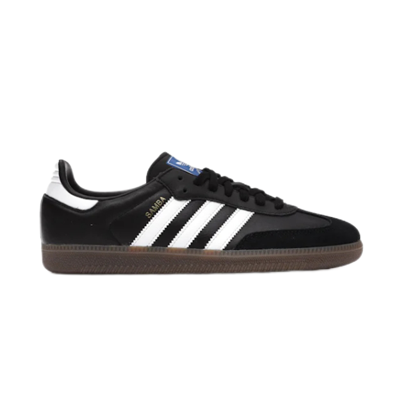 Adidas Samba Classic Black White Brown Sneakers