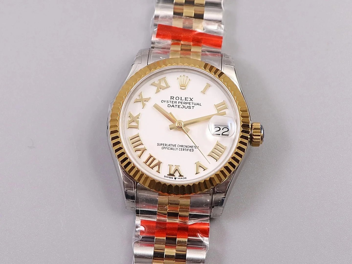 Rolex Datejust 26mm Chocolate Dial Diamond Bezel Steel Watch - 15