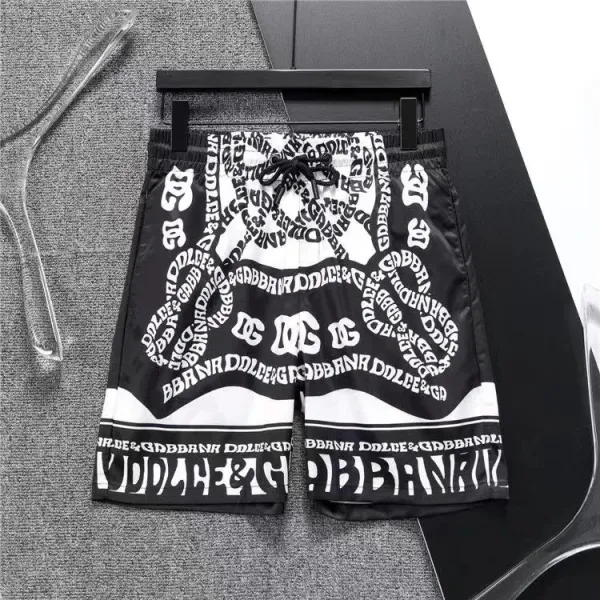 Versace Medusa Coin Print Beige Shorts - 5