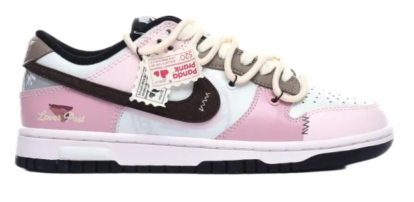 Nike SB Dunk Low x The North Face White Navy Red Sneakers - 22
