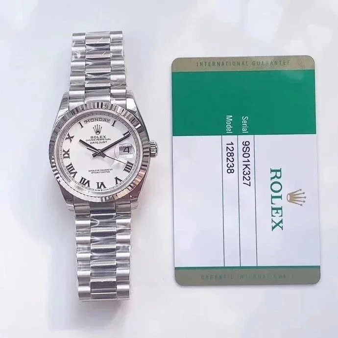 Rolex Watches Datejust with diamond hour markers and date window — 31