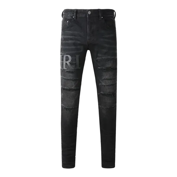 Gallery Dept. Distressed Black Wash Jeans - 25