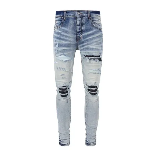 Gallery Dept. Distressed Black Wash Jeans - 14