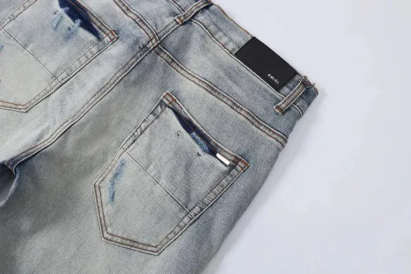 Gallery Dept. Distressed Black Wash Jeans - 8