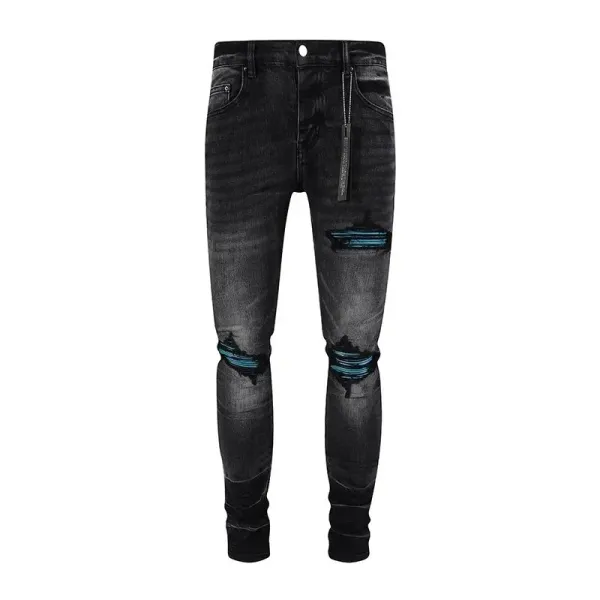 Gallery Dept. Distressed Black Wash Jeans - 16
