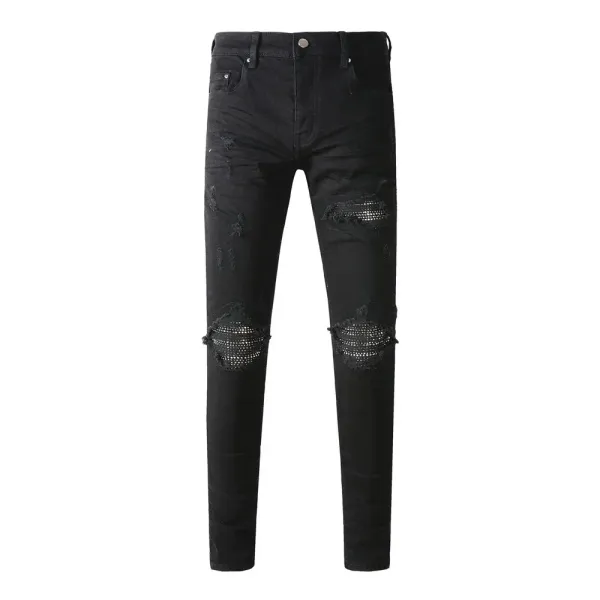 Gallery Dept. Distressed Black Wash Jeans - 24