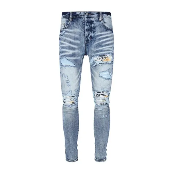 Gallery Dept. Distressed Black Wash Jeans - 32